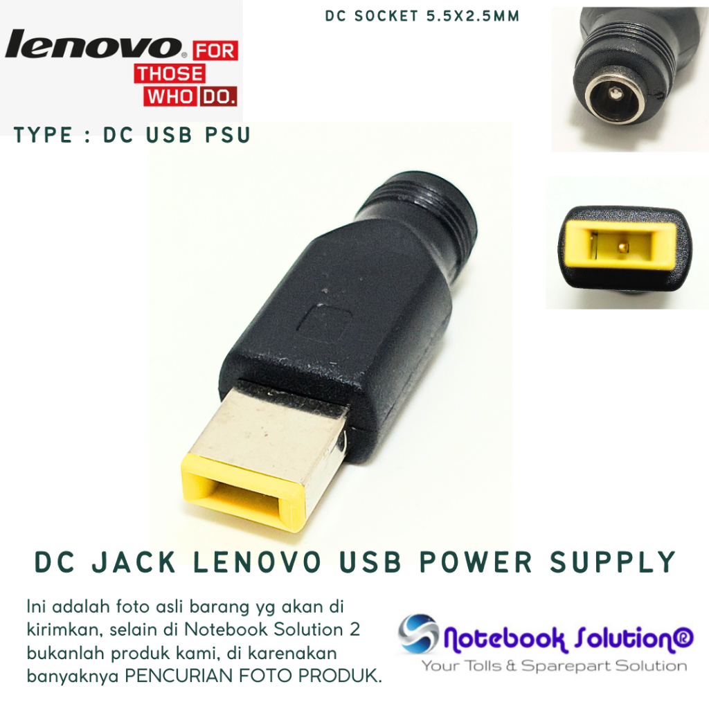 DC JACK USB LENOVO