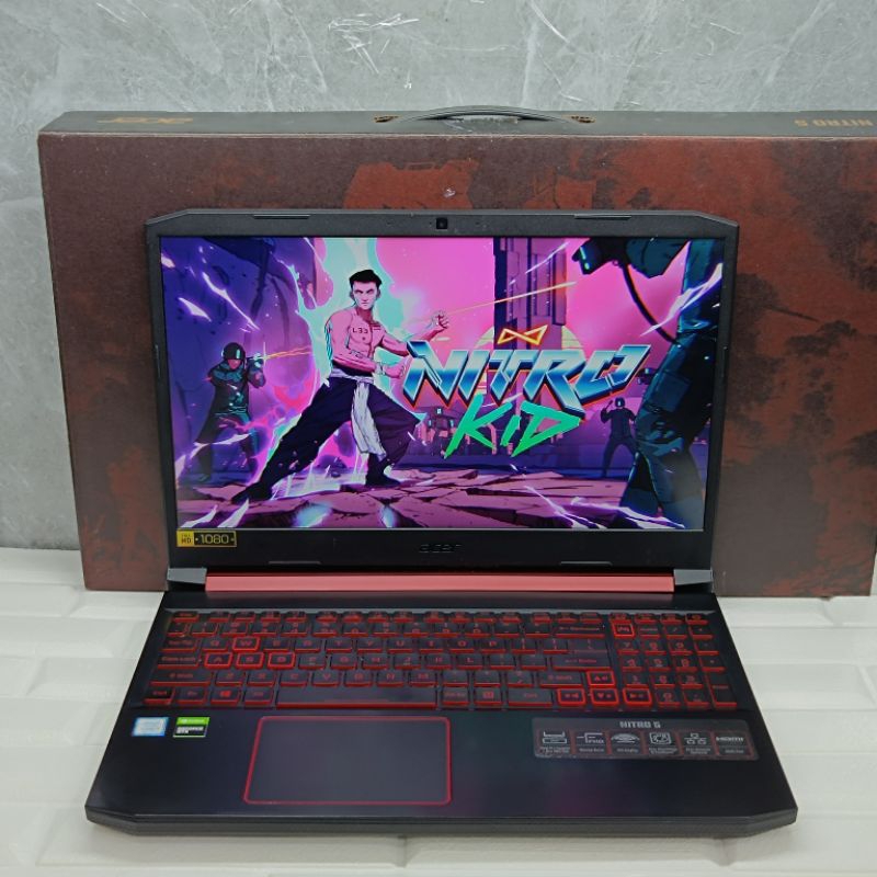 Laptop Acer Nitro AN515-54 Intel Core i5-9300H 8GB SSD 256GB+HDD 1TB GTX 1650 GEN9