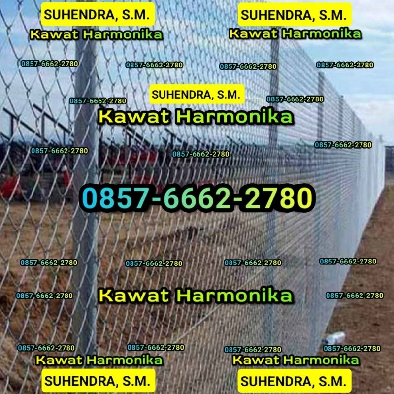 Kawat Harmonika Galvanis Per Roll T1 x P20 Mtr Harga Bersaing