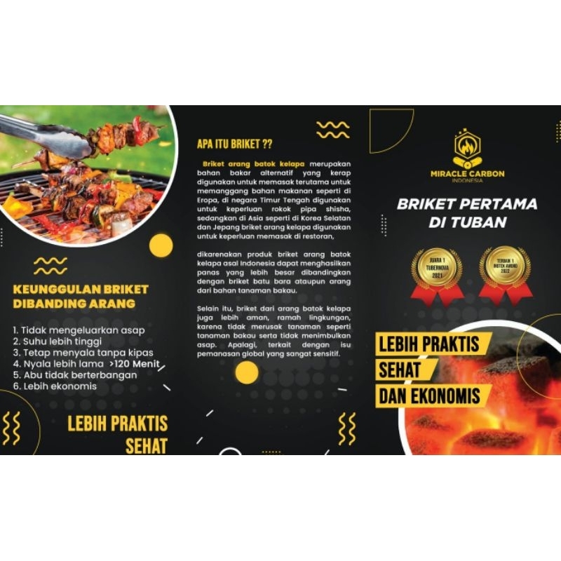 BRIKET BINTAN ARANG TEMPURUNG KELAPA