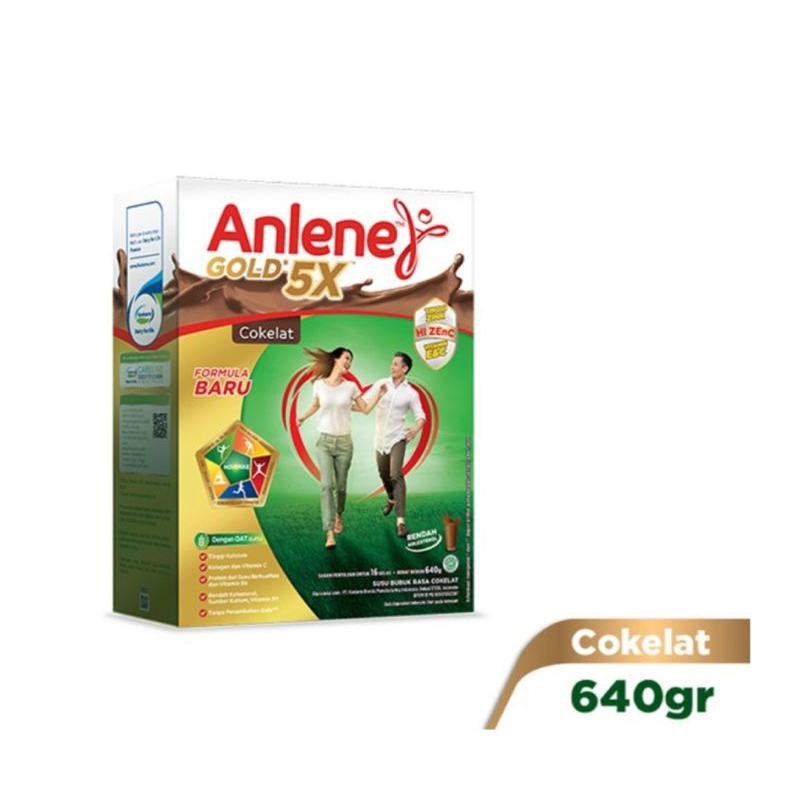 

Anlene Gold 5X 640gr Rendah Kolestrol