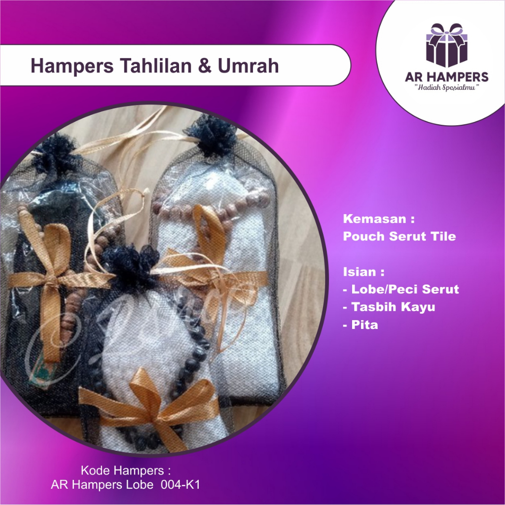 AR Hampers Lobe 004-K1/Hampers Tahlilan 40 Hari/Hampers Tahlilan 1000 Hari