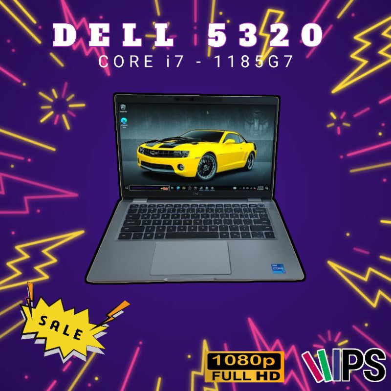 DELL LATITUDE 5320 i7 - 1145G7 1TH GEN / 32GB RAM / 512GB SSD / TOUCHSCREEN / BACKLITE / FHD