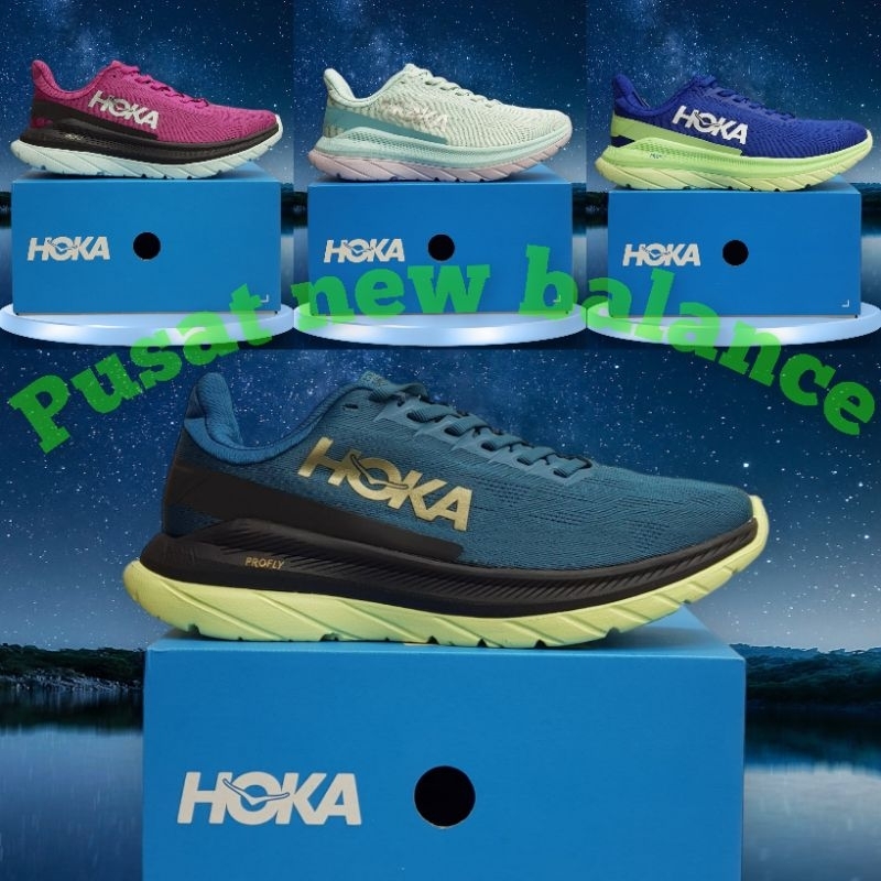 SEPATU HOKA MACH 4/SEPATU HOKA ONE-ONE MACH 4/SEPATU HOKA MACH 4 UNISEX