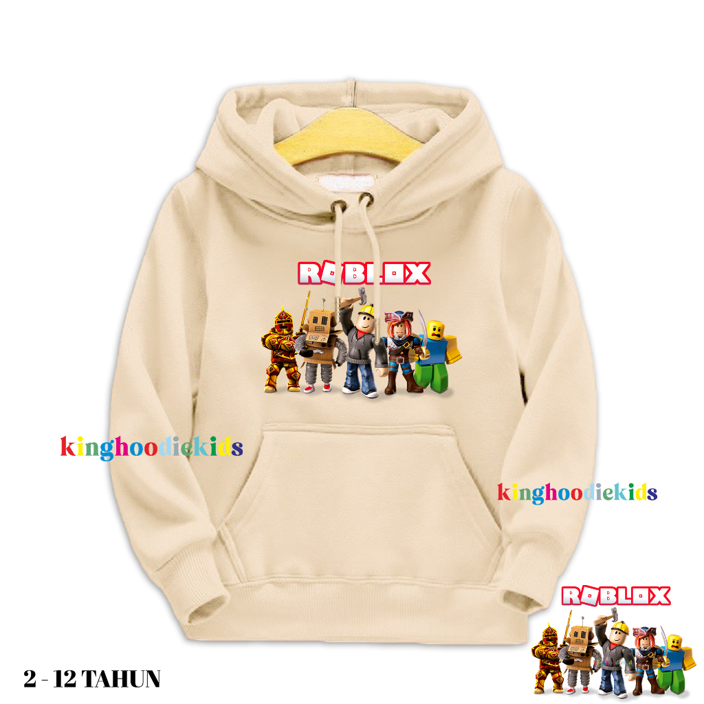 Jaket Hoodie Anak Roblok Laki Laki Umur 2 3 4 5 6 7 8 9 10 11 12 13 Tahun/Suiter Anak/Kado Sweater H