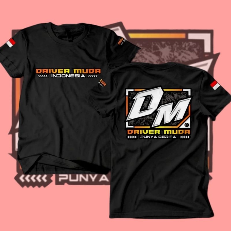 Kaos DM Driver Muda Indonesia || Baju Driver Muda