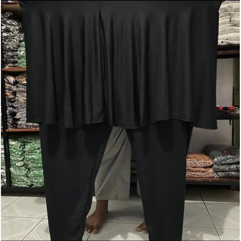 BB 90-140 KG Legging Rok Olahraga Wanita Skirt Sport Jogging Renang Sepeda Lari Zumba Senam Aerobik 