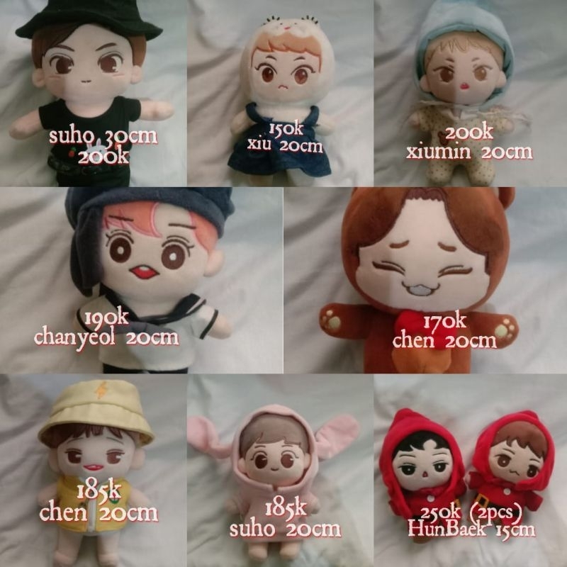 Doll Xiumin 20cm BOOKED