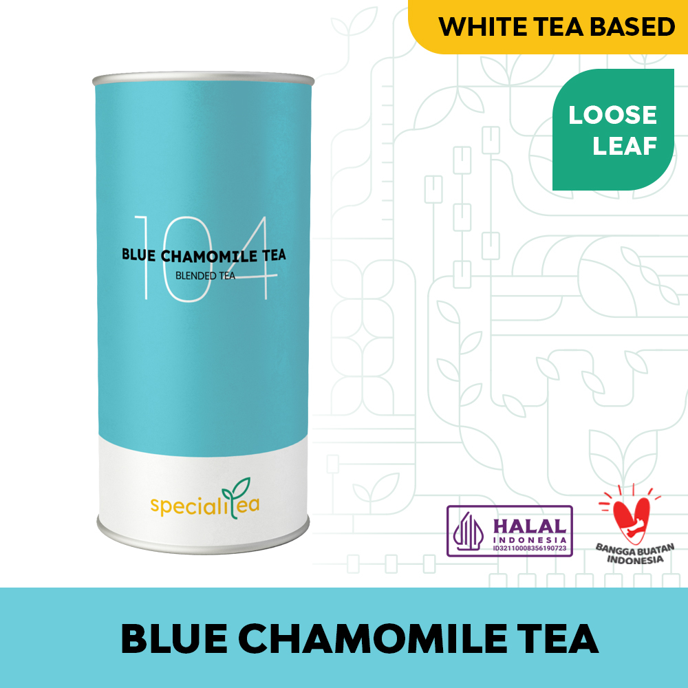 

Blue Chamomile Tea - Blended Tea - White Tea / Teh Putih - Specialitea - Indonesian Artisan Tea