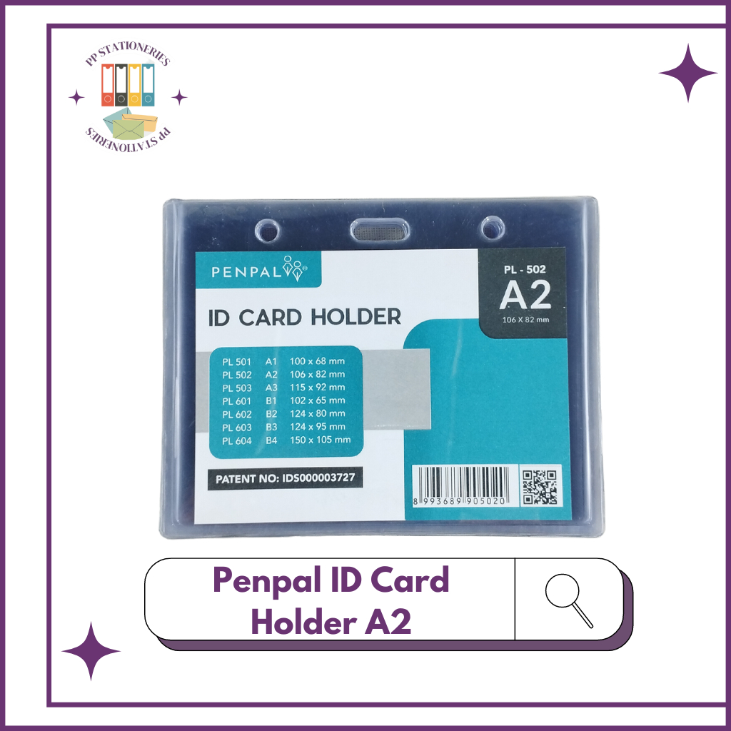 

Penpal ID Card Holder A2 / PL-502 [20 pcs]