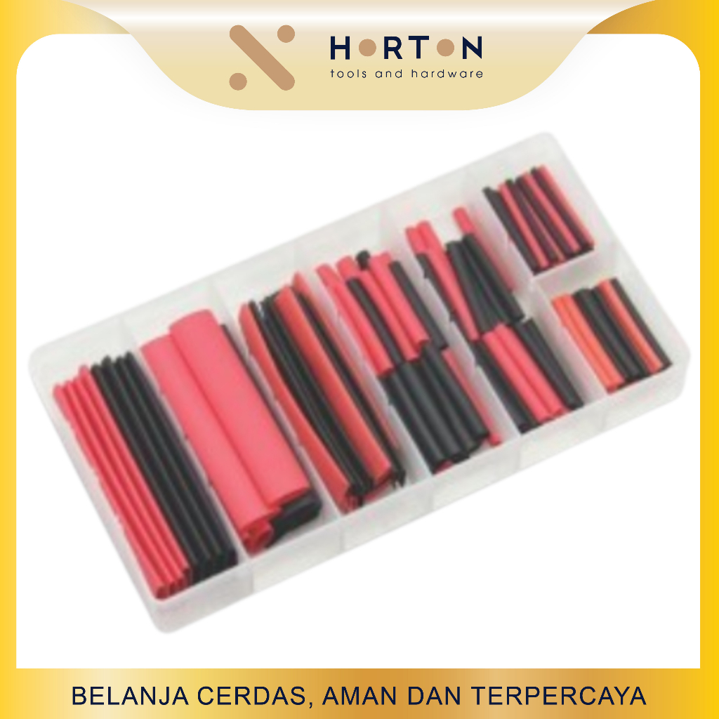 Isolasi Bakar Sambung Kabel Set 127 Pcs / Isolasi Listrik Bakar Kabel