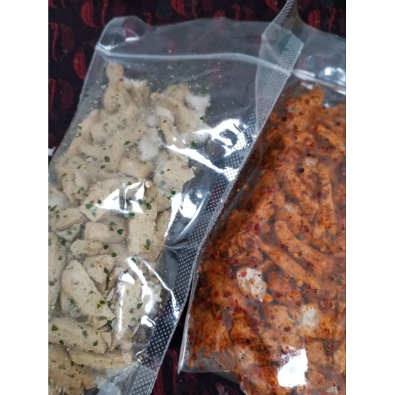 

basreng pedas daun jeruk, basreng riringkid 1kg