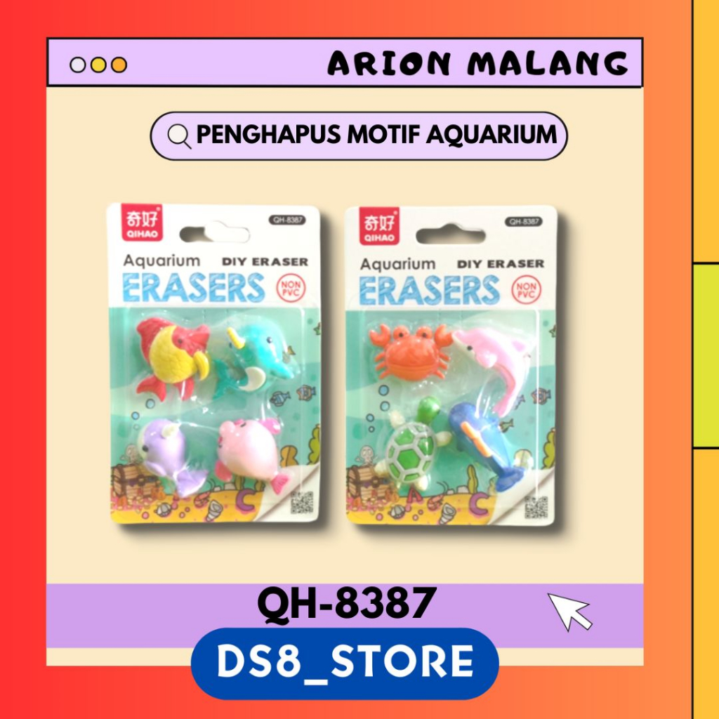 

Penghapus 1 Set Motif 3D Lucu Keren / Kecil [FANCY]
