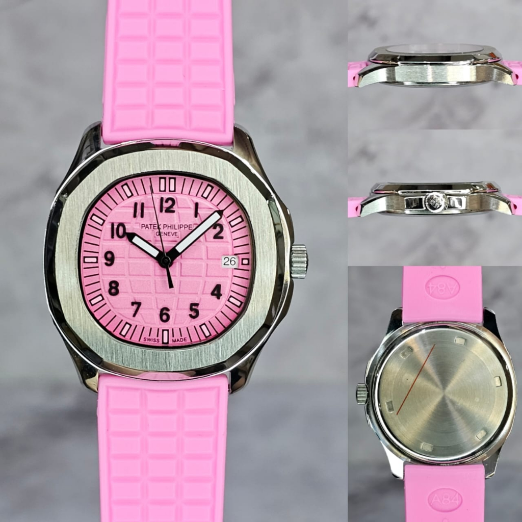 Jam Tangan Wanita Patek Philippe Aquanaut 5064A 32MM  Komplit Box Mewah