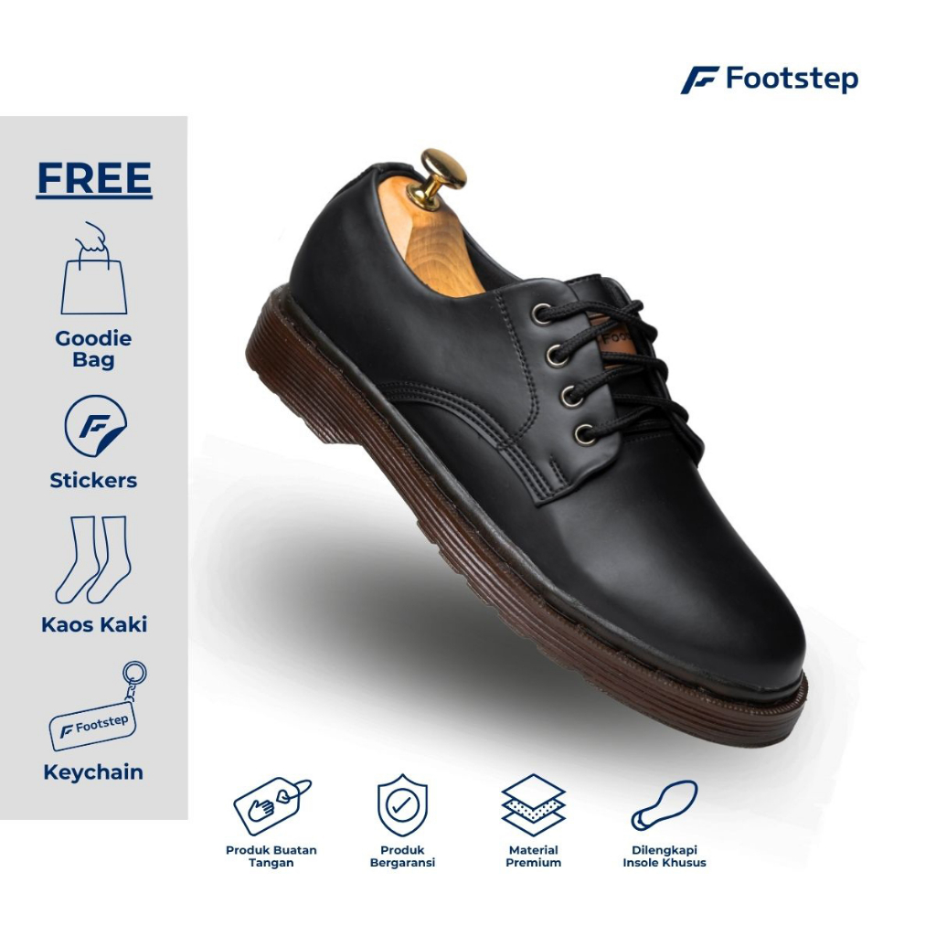 Footstep Footwear Sepatu pria Casual Darma Blucher Original Shoes