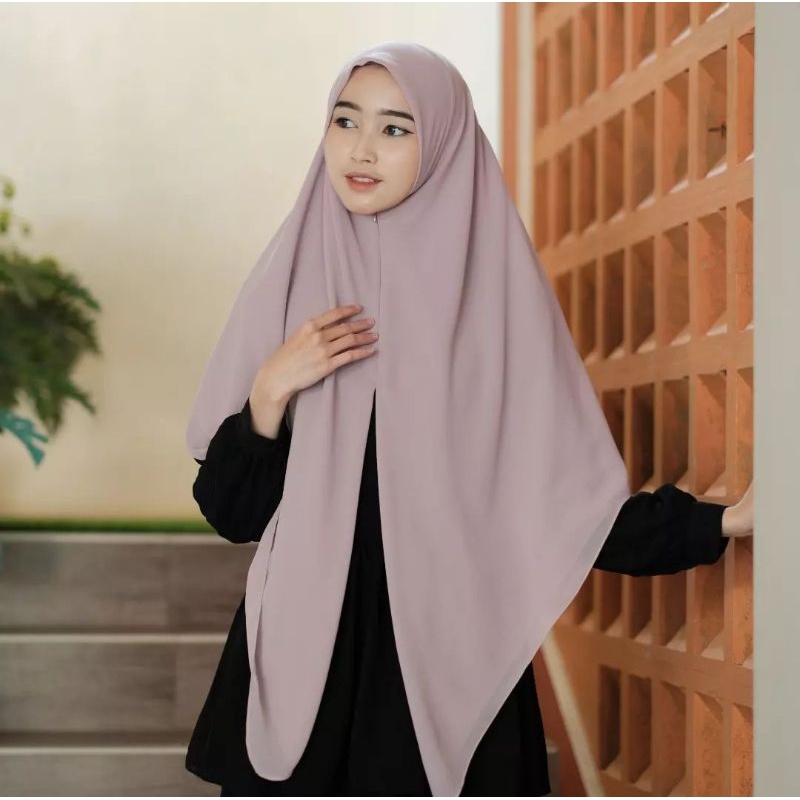 KHIMAR ORI CANTIKA / KHIMAR MOTIF BUNGA / JILBAB BERGO KERUDUNG  TUDUNG HIJAB SYAR'I MOTIF BUNGA