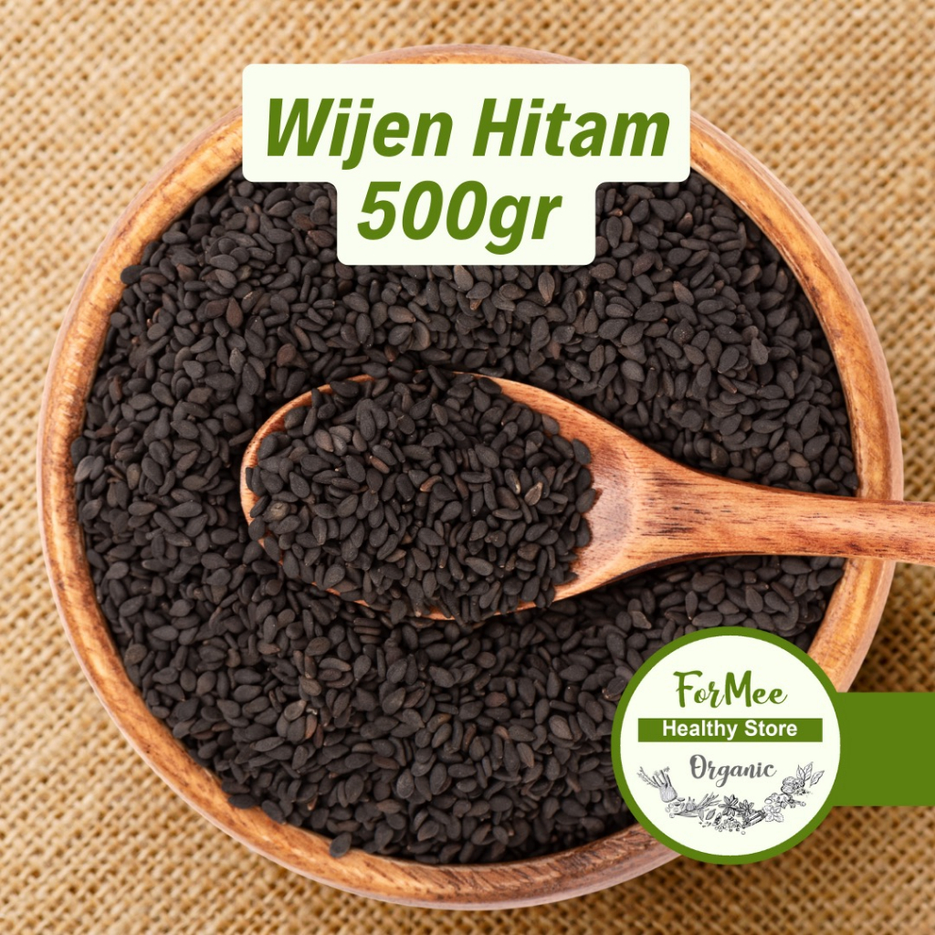 

500gr Wijen Hitam / Black Sesame