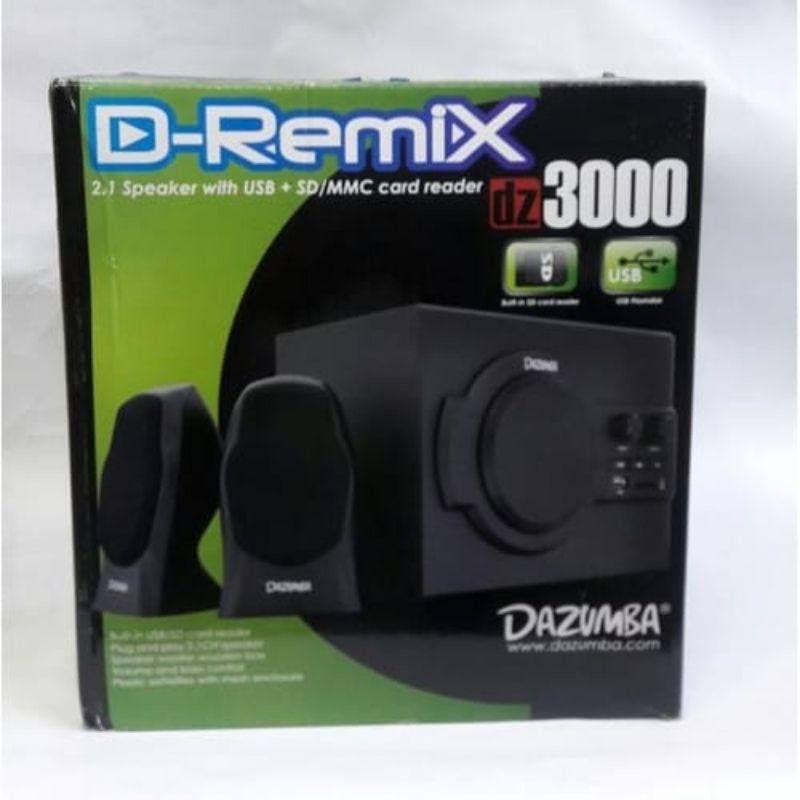 DAZUMBA SPEAKER REMIX DZ 3000 USB/SD/MMC CARD DZ 3000