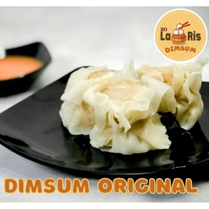 

(KHUSUS JAWA TIMUR)Isi 10 Pcs Dimsum Ayam Original Enak + Saos - Halal