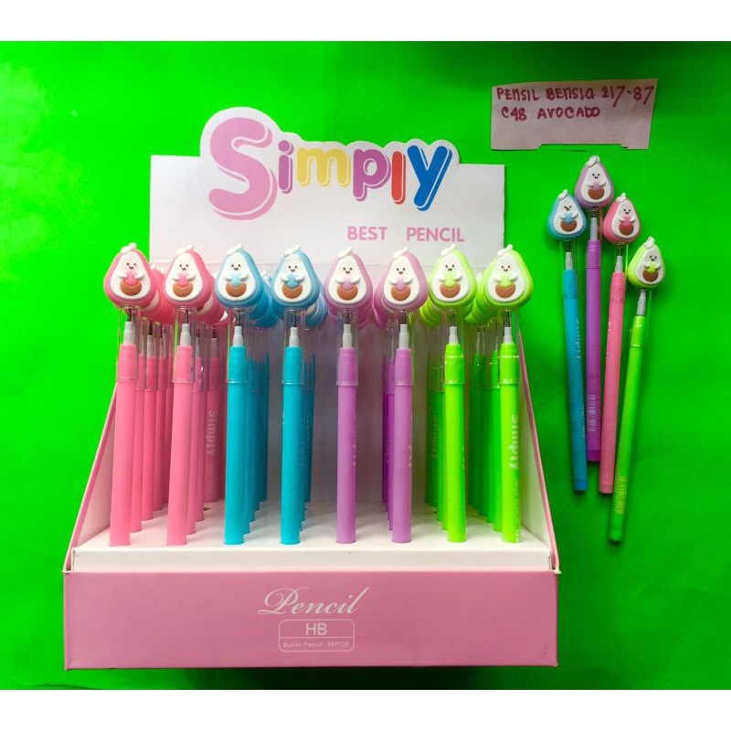 

(1PC)PENSIL BENSIA 217-87 C-48 AVOCADO