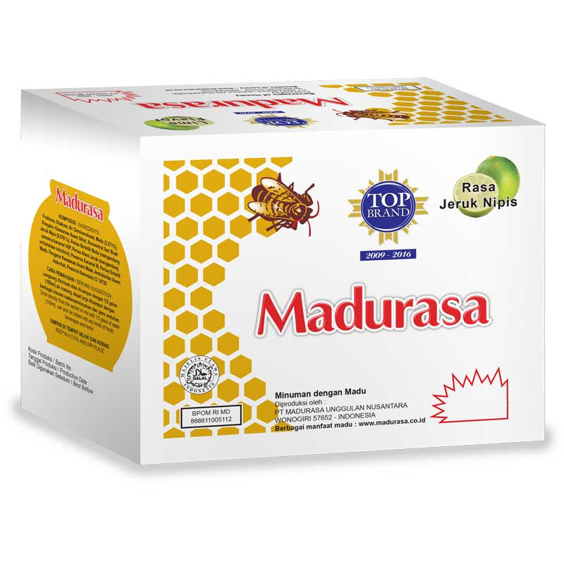 

Madurasa Madu Jeruk Nipis Kotak 12 sachet