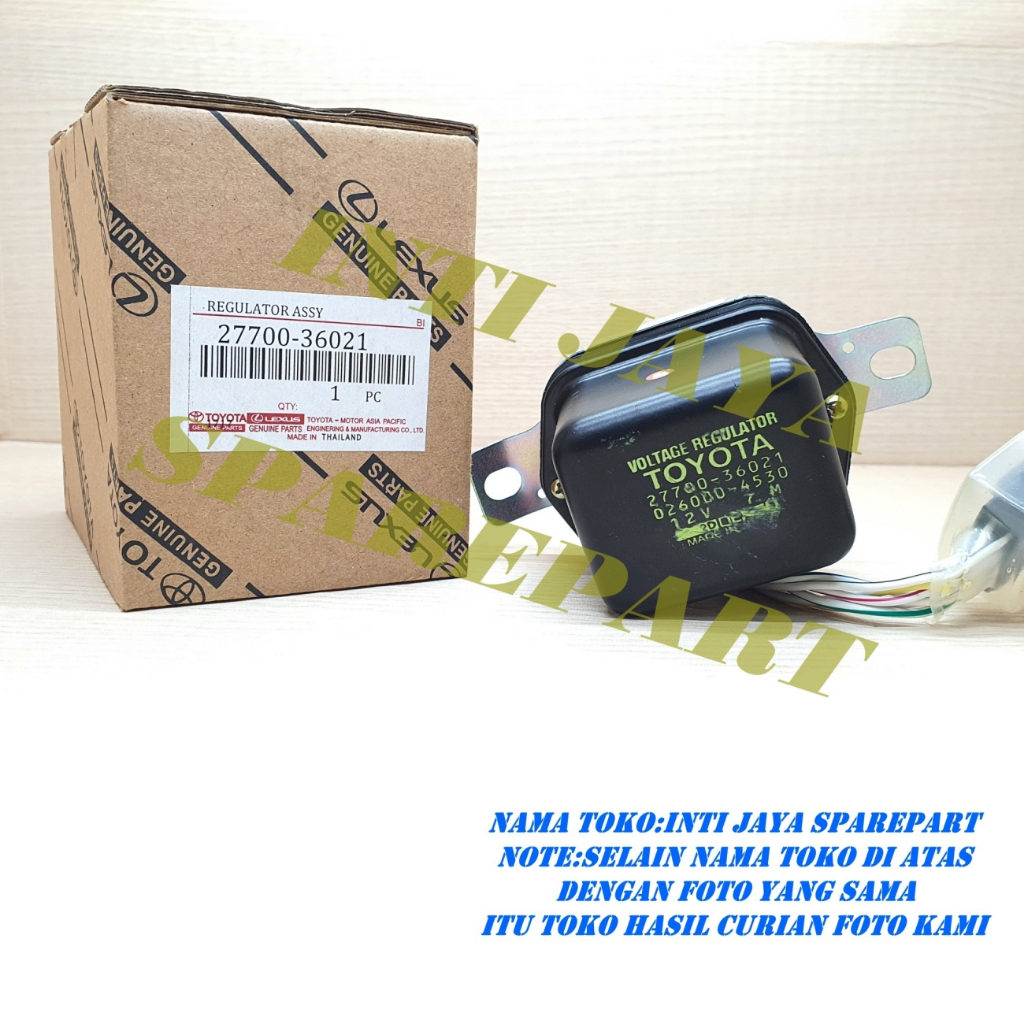 REGULATOR ASSY KET OUT REGULATOR COLTAGE TOYOTA KIJANG 5K 7K