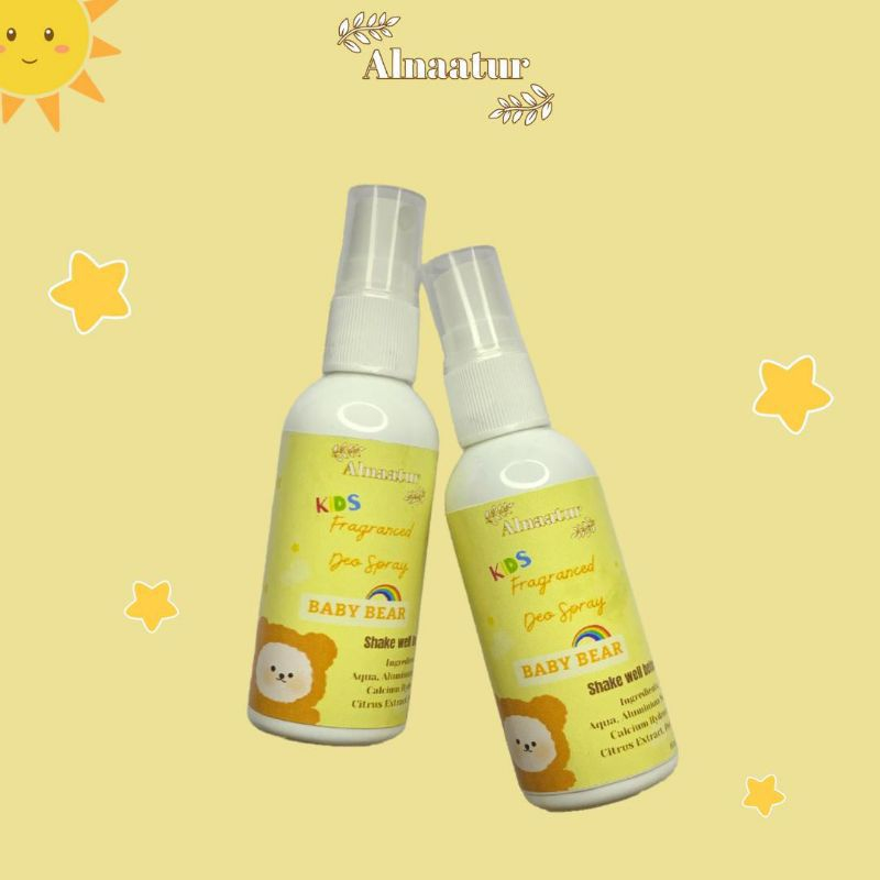 ✨Trend✔️DEODORANT SPRAY tawas cair Alnaatur Anak dan Remaja 60ml cod aroma standar BPOM alami non al