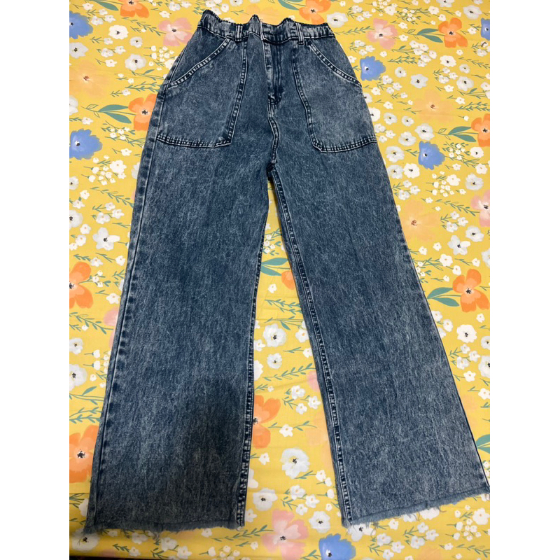 Loop Jeans & Co High Waist Flared Denim Jeans | Celana Jeans Highwaist Cutbray Mermaid