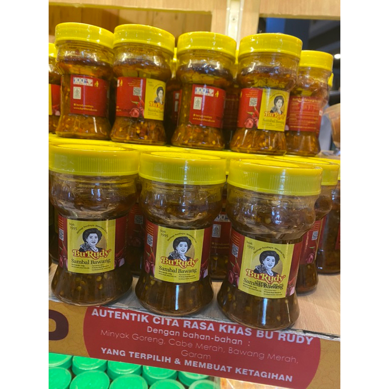 

aneka sambal bu Rudy oleh oleh khas Surabaya