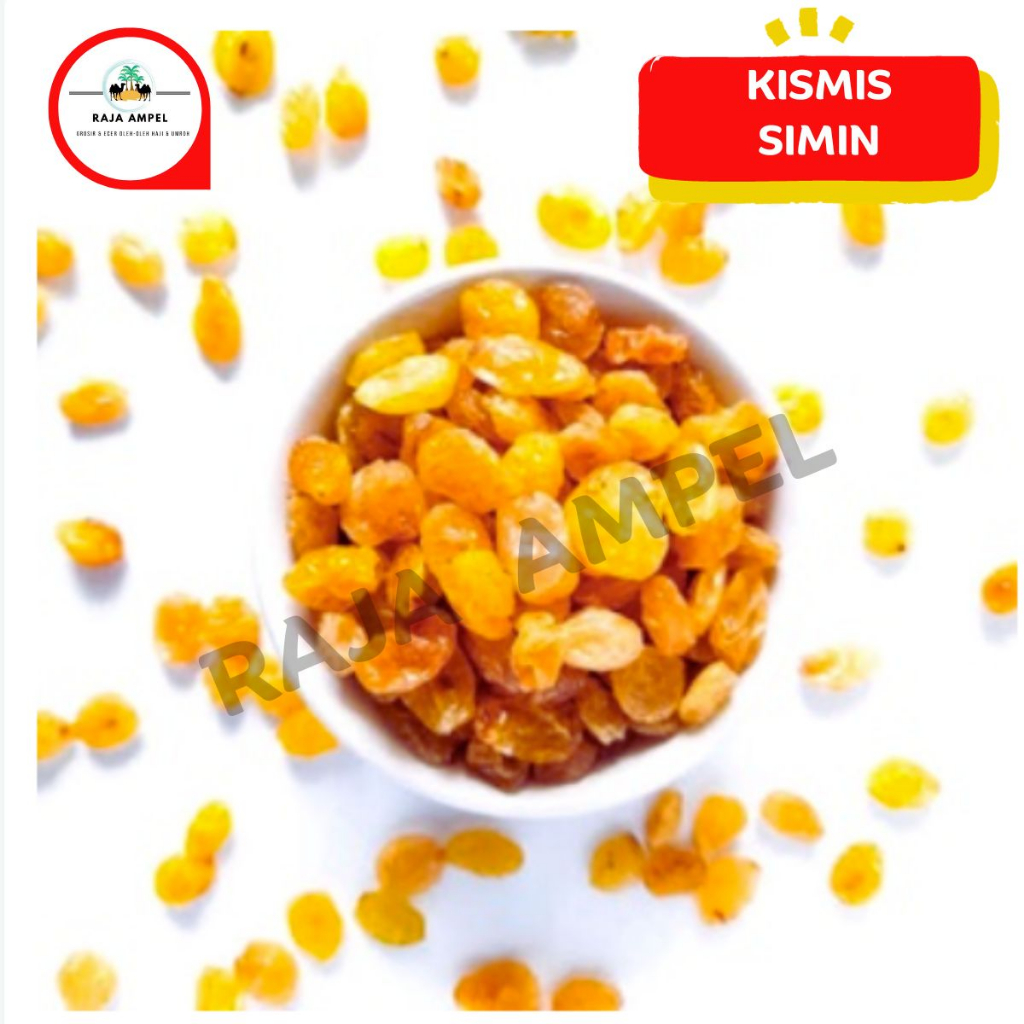 

Kismis Simin Manis & Asam Manis 250 gram Kismis Arab Asli Murah Ori Kemasan Pouch Standing Oleh Oleh Haji dan Umroh