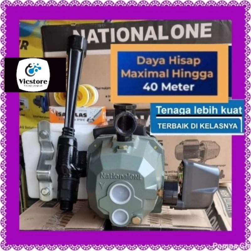 Pompa jet pump 40 meter sumur dalam DP 370a kls dabevo 370 non tabung