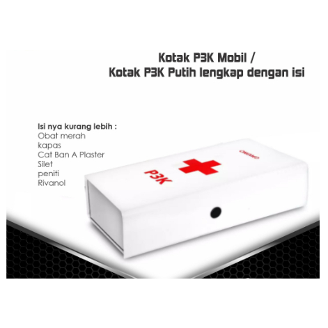 Kotak P3K mobil Kotak P3K isi/Kotak P3K Lengkap