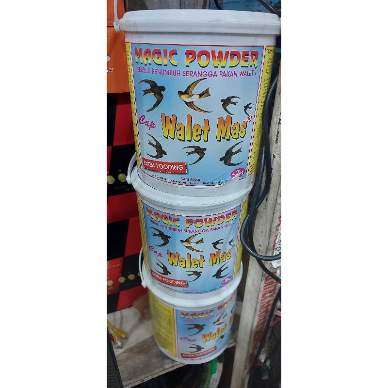 pakan walet mas.pakan walet.magic powder