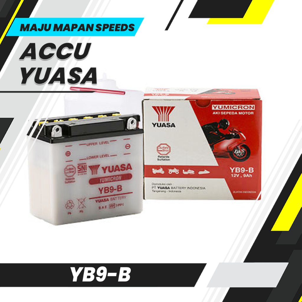 Accu YB9-B Yuasa / aki motor yuasa
