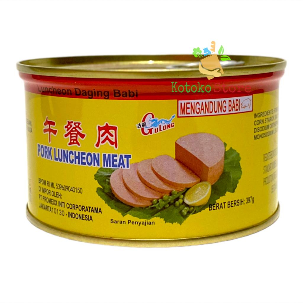 

Gulong Pork Luncheon Meat / Ham Maling Gulong 397gr