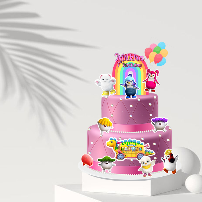 Badanamu Dino Topper Cake Birthday / Hiasan Kue Ulang Tahun