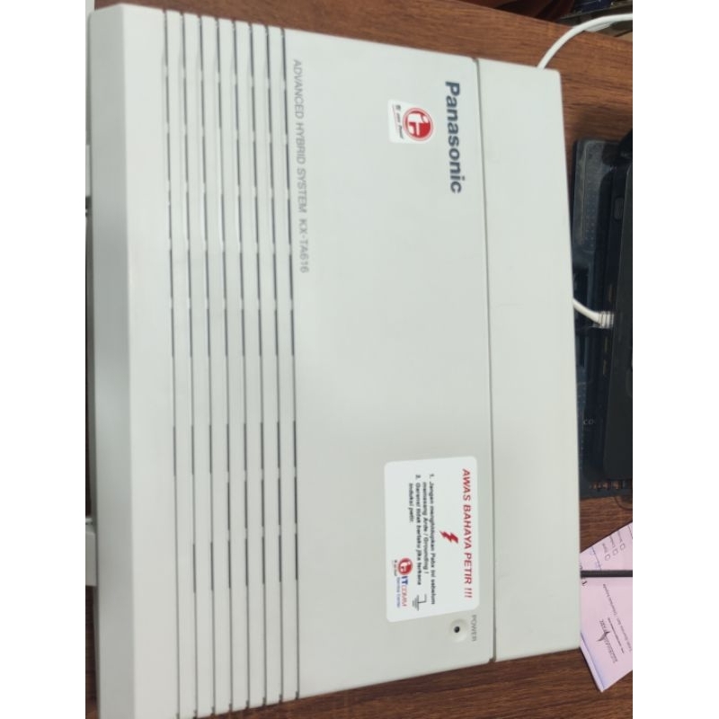 PABX PANASONIC KX-TA 308+TELEPON