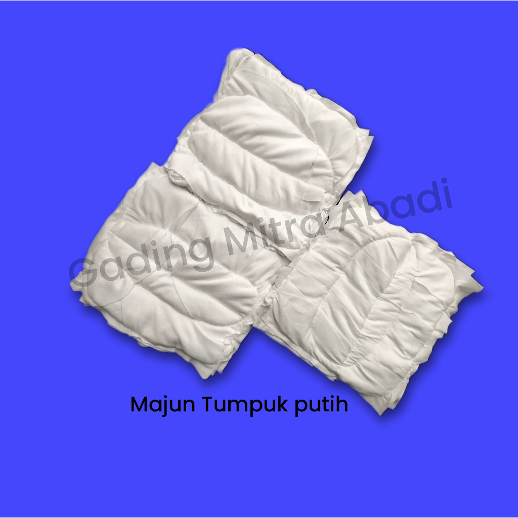 Kain Lap Majun Tumpuk Warna Putih Kain Majun Jahit