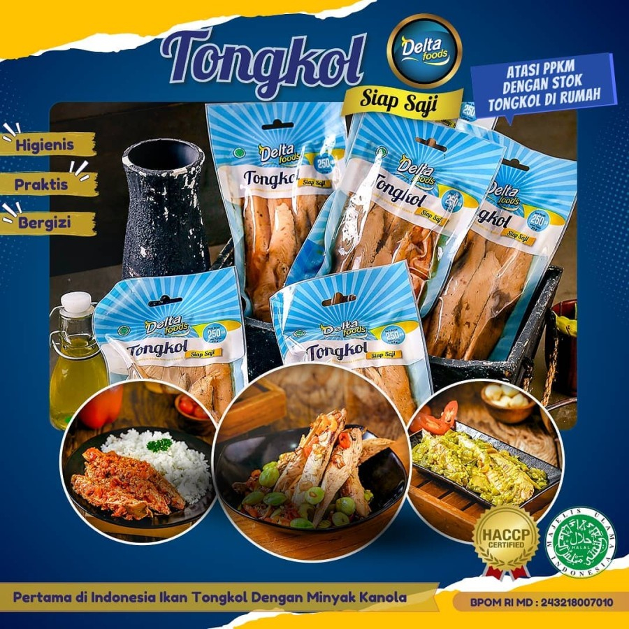 

Ikan Tongkol Delta Foods 250gr Siap Saji Enak Rasanya ikan Tongkol dengan Minyak Canola HALAL