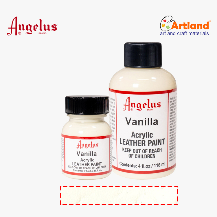

Angelus Vanilla Paint // Angelus Acrylic Leather Paint - 160