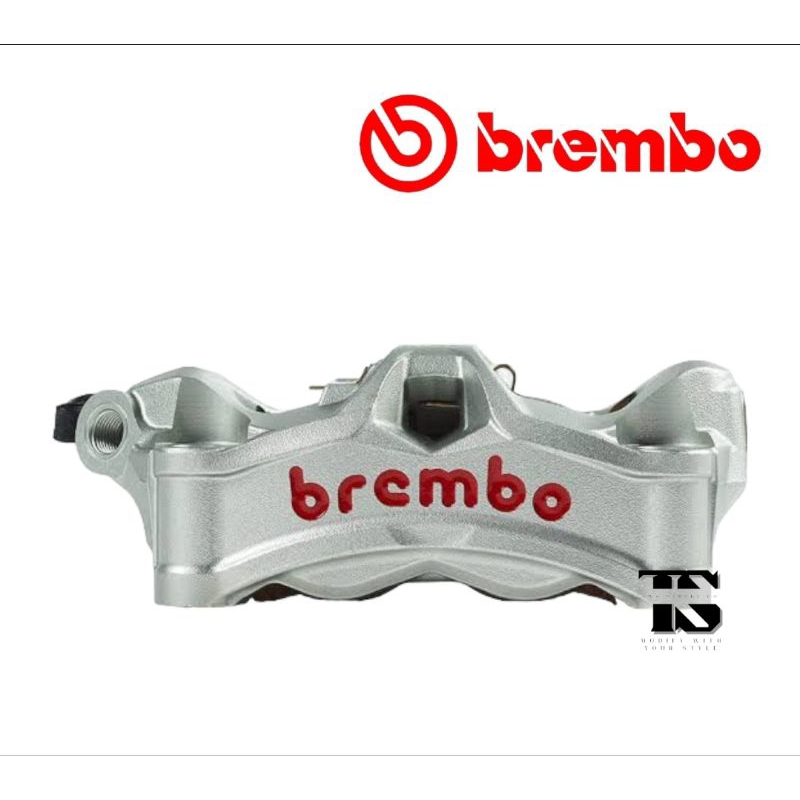 Kaliper Brembo 4 Piston Stylema Caliper Brembo Stylema 4 Piston Radial Silver Original Brembo