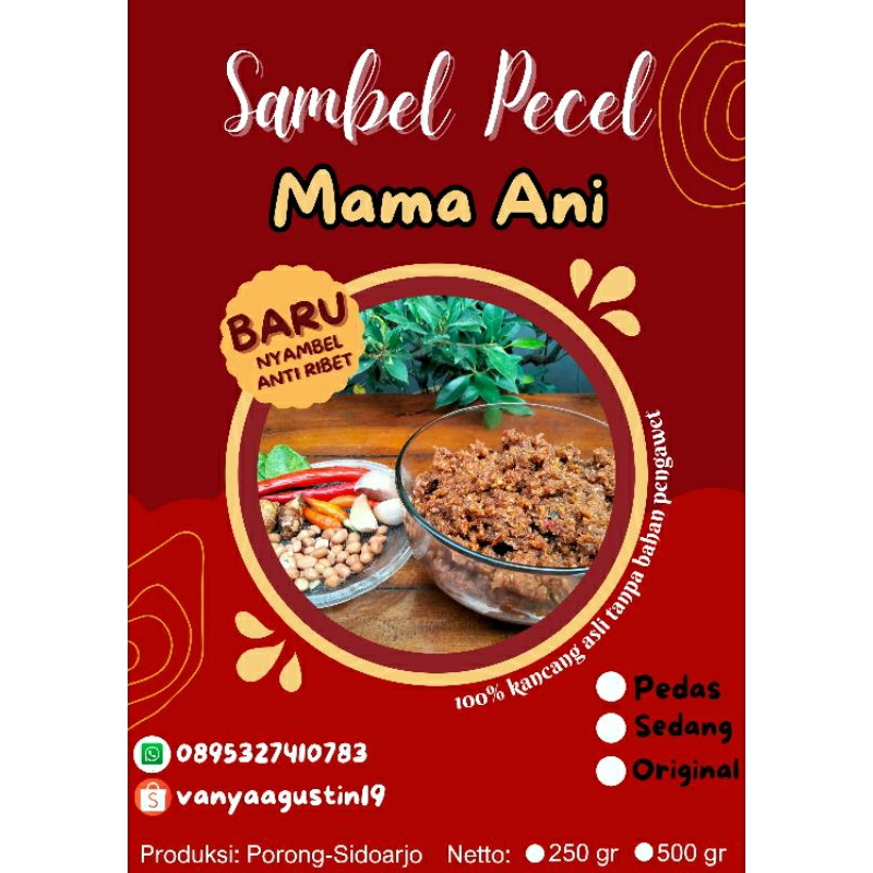 

Sambel Pecel Mama Ani