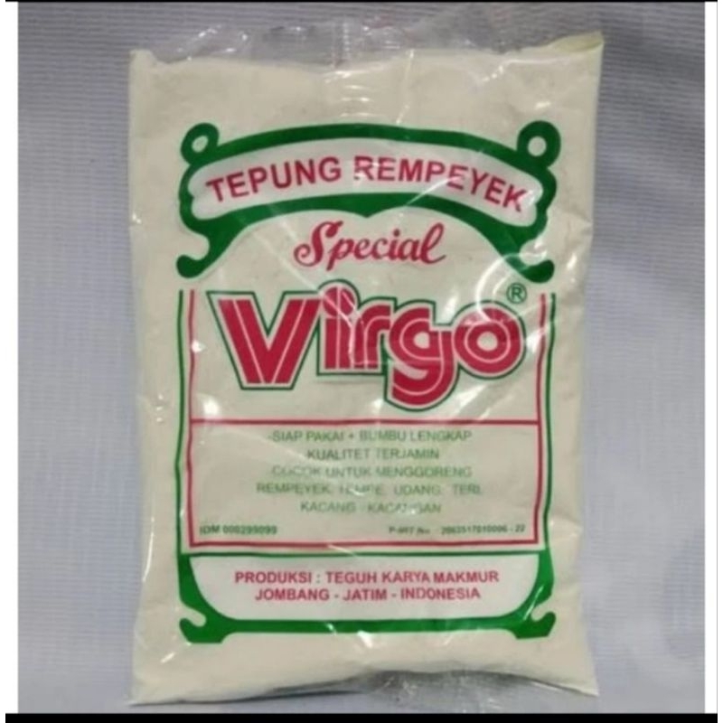 

3 pak tepung rempeyek virgo