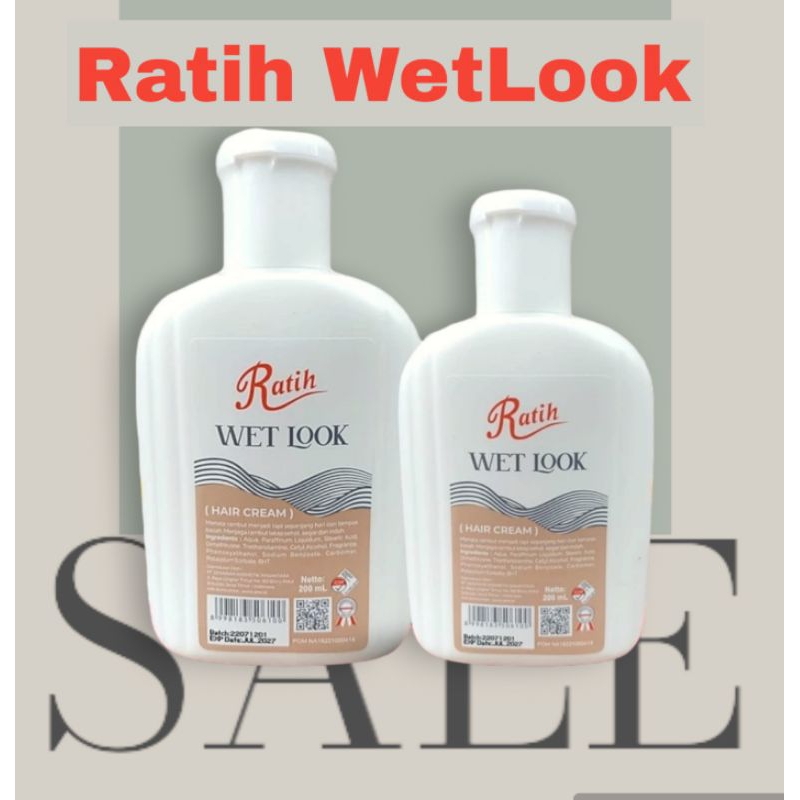 Promo WetLook 200ml |Ratih wetlook Holly Wetlook 200ml