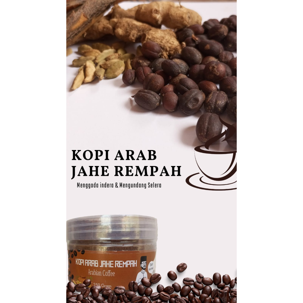 

KOPI ARAB JAHE REMPAH