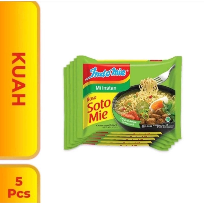 

INDOMIE SOTO 5pcs