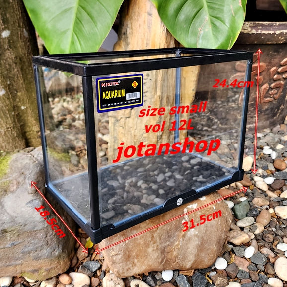 RK NIKITA Aquarium Triset Akrilik Size S M L Small Medium Large Kecil Sedang Besar Tank Akuarium