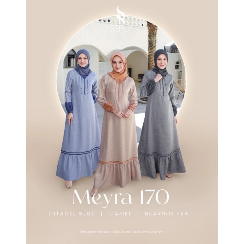SEPLY MEYRA 170 (CIDATEL BLUE, BEARING SEA, CAMEL)
