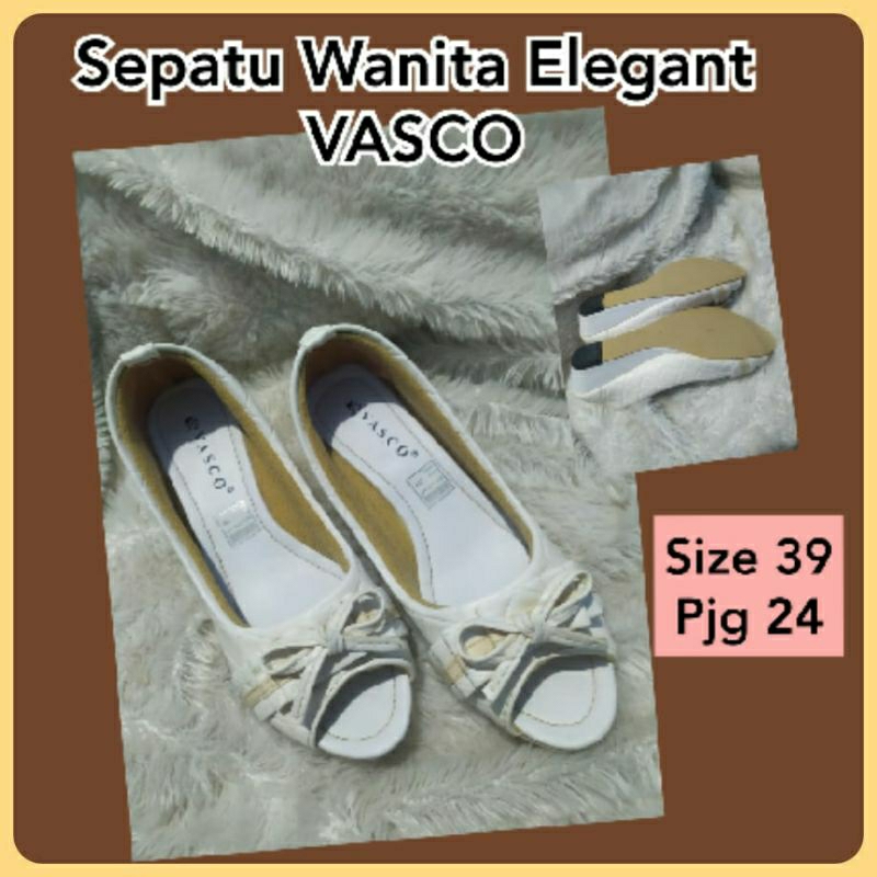 Sepatu Wanita  Heels Rata VASCO