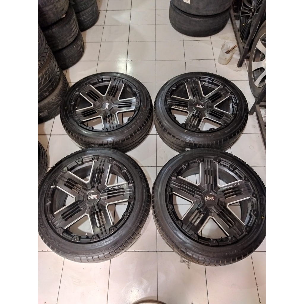 velg mobil second HSR OVERLAND ring 20 pcd 5x114,3 buat x trail vitara crv zenix